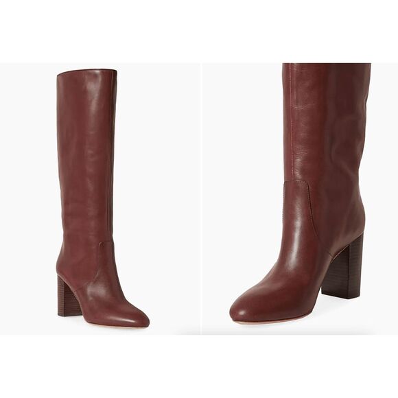 Loeffler Randall Goldy Knee-High Leather Boots Size 11 $695 - Picture 2 of 11